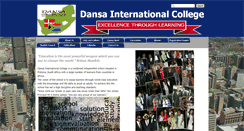 Desktop Screenshot of dansacollege.co.za